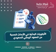 الأولويات البحثية في الأبحاث الصحية من المعهد الوطني السعودي