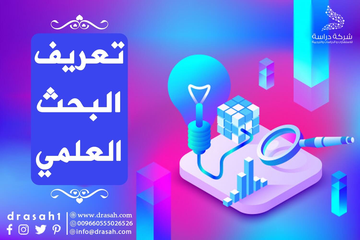 تعريف البحث العلمي