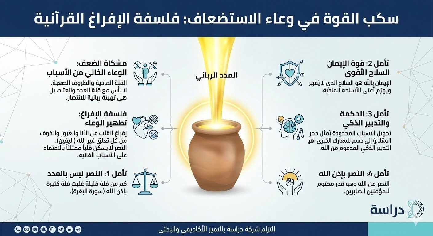 ثالثاً: الصبر كشرط للتمكين (تثبيت الأقدام)
