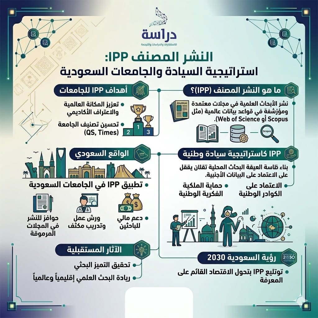 أولاً: ما هو النشر المصنف IPP؟ (التشريح المنهجي)