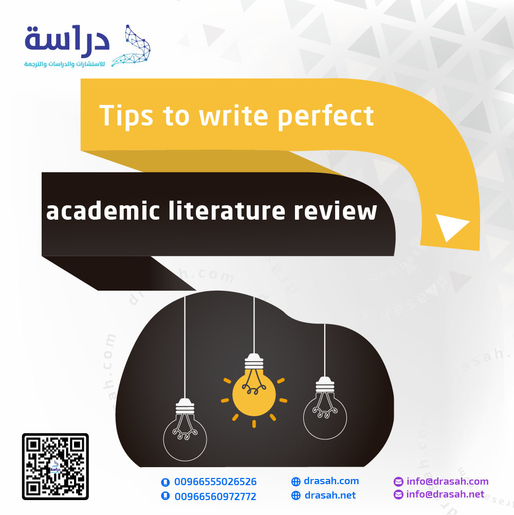 Tips to write perfect academic literature review
