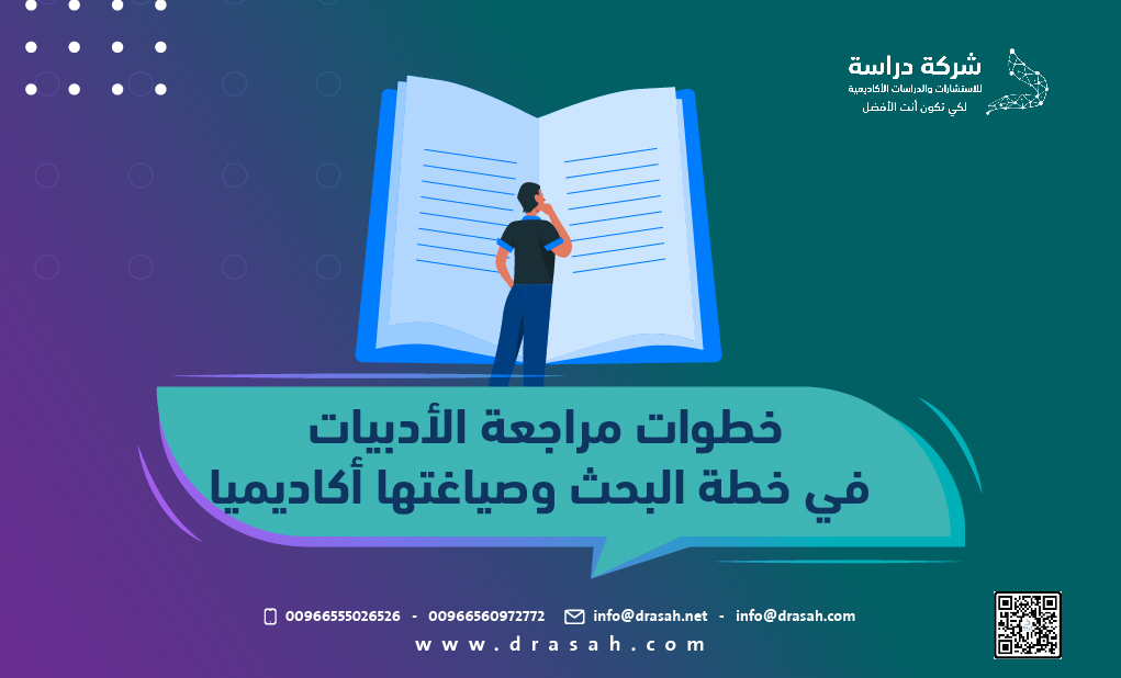 خطوات مراجعة الأدبيات في خطة البحث وصياغتها أكاديميًا