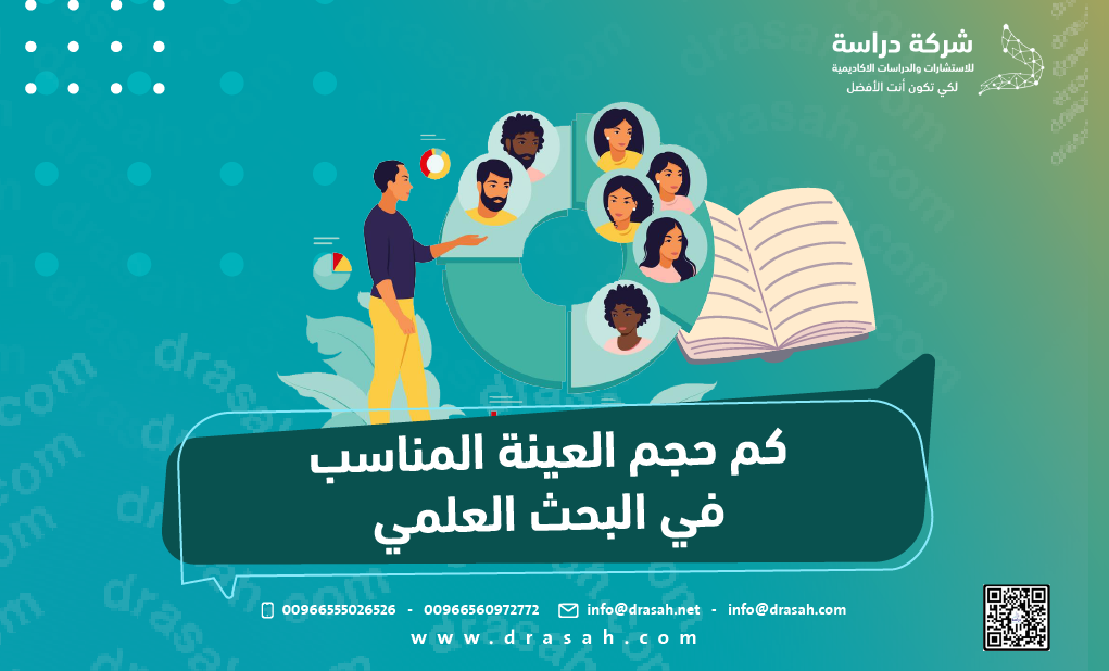 كم حجم العينة المناسب في البحث العلمي؟ دليل مبسط