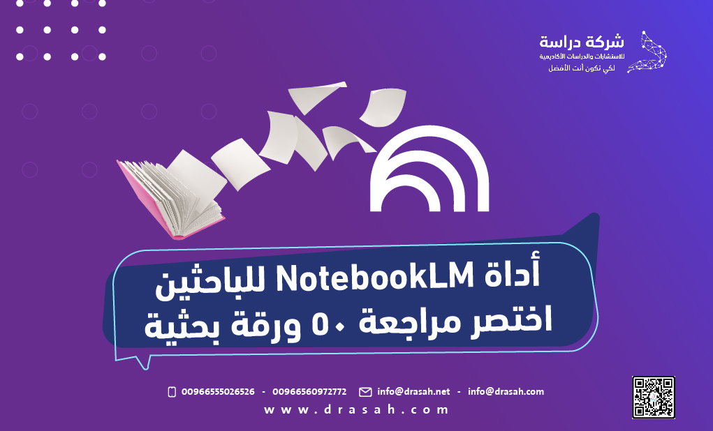 أداة NotebookLM للباحثين اختصر مراجعة 50 ورقة بحثية