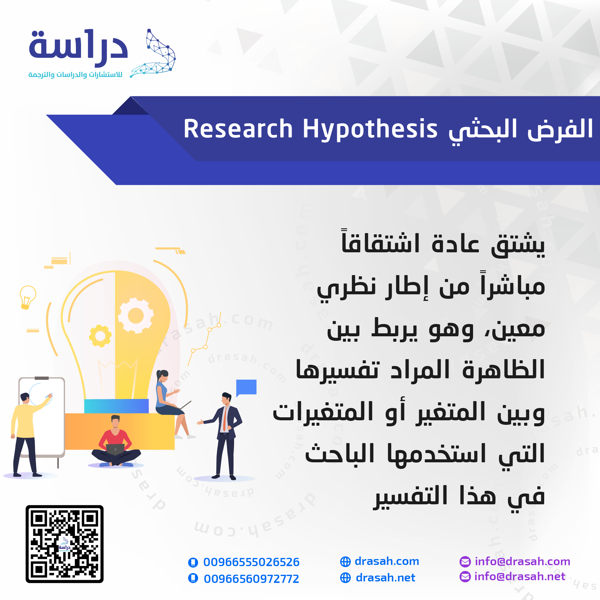 الفرض البحثي Research Hypothesis