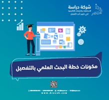 مكونات خطة البحث العلمي بالتفصيل