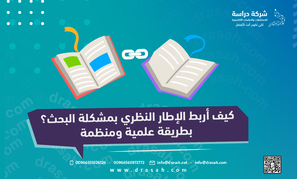 كيف أربط الإطار النظري بمشكلة البحث؟ بطريقة علمية ومنظمة