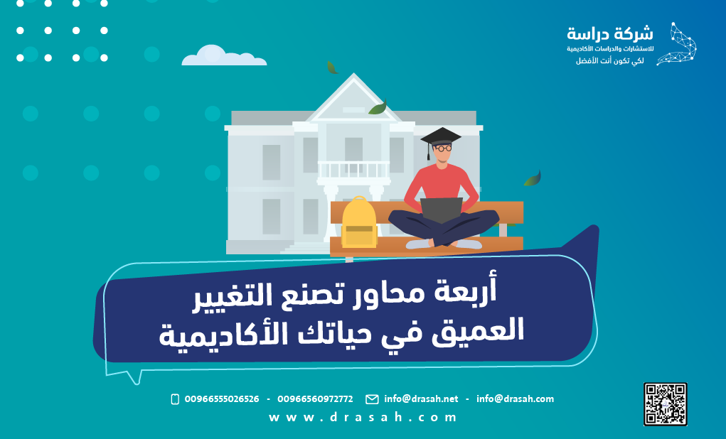 أربعة محاور تصنع التغيير العميق في حياتك الأكاديمية