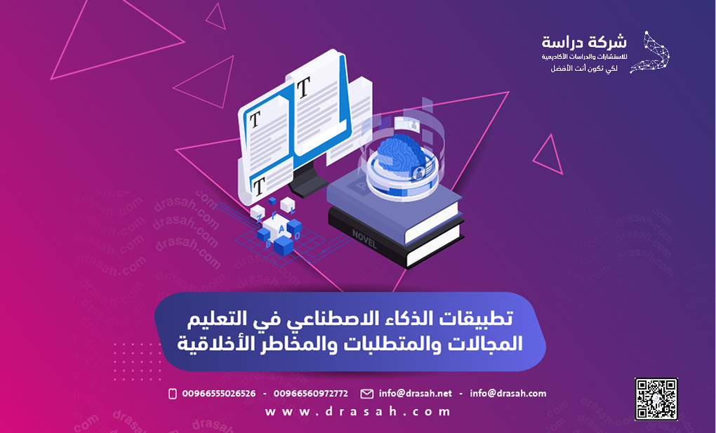 تطبيقات الذكاء الاصطناعي في التعليم المجالات والمتطلبات والمخاطر الأخلاقية